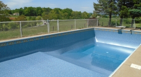 Inground Pool with Diving Board
